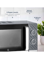 Swan Grey Windsor Manual 20L 800W Microwave - Image 5 of 8