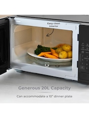 Tower Black 20L 800W Digital Microwave - Image 6 of 8