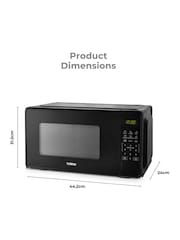 Tower Black 20L 800W Digital Microwave - Image 7 of 8