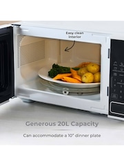 Tower White 20L 800W Digital Microwave - Image 5 of 8