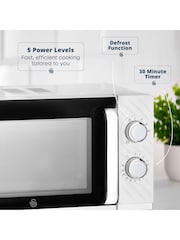 Swan White Windsor Manual 20L 800W Microwave - Image 5 of 8