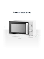 Swan White Windsor Manual 20L 800W Microwave - Image 6 of 8