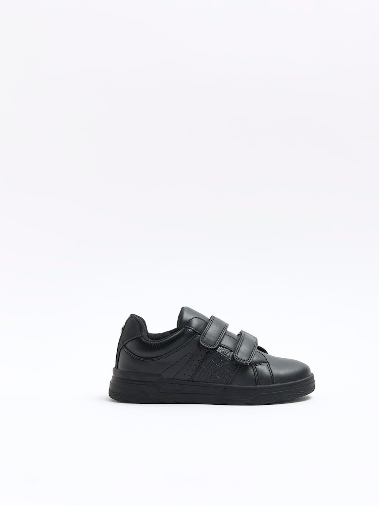 River Island Black Boys Embossed Velcro - Image 1 of 4