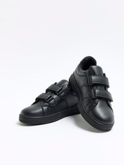 River Island Black Boys Embossed Velcro - Image 2 of 4