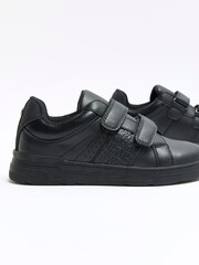 River Island Black Boys Embossed Velcro - Image 4 of 4