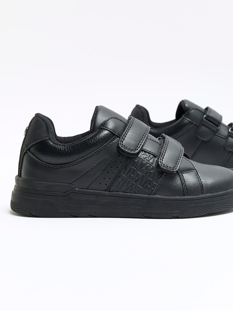River Island Black Boys Embossed Velcro - Image 4 of 4