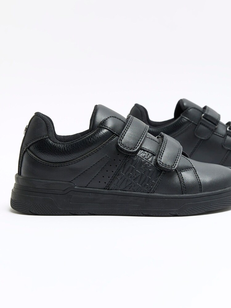 River Island Black Boys Embossed Velcro - Image 4 of 4 River Island Black Boys Embossed Velcro - Image 4 of 4
