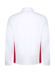 Umbro White England Home Classic Long Sleeve Jersey T-Shirt - Image 3 of 3