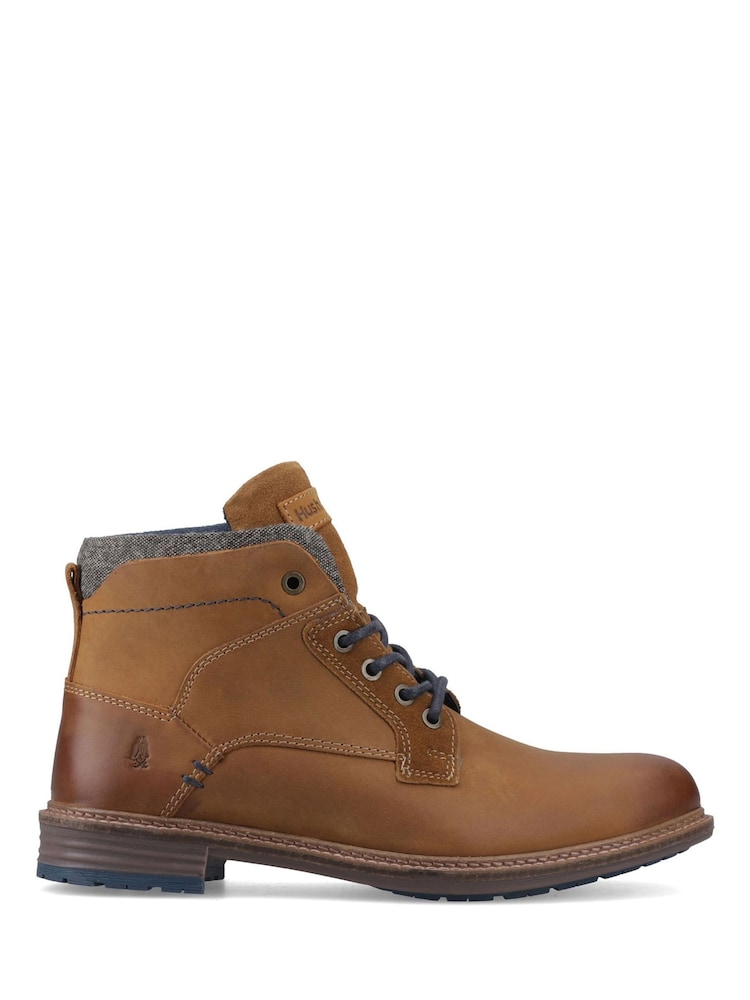 Hush Puppies Brown Joel Ankle Boots - Image 1 of 4 Hush Puppies Brown Joel Ankle Boots - Image 1 of 4