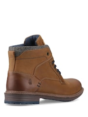 Hush Puppies Brown Joel Ankle Boots - Image 3 of 4