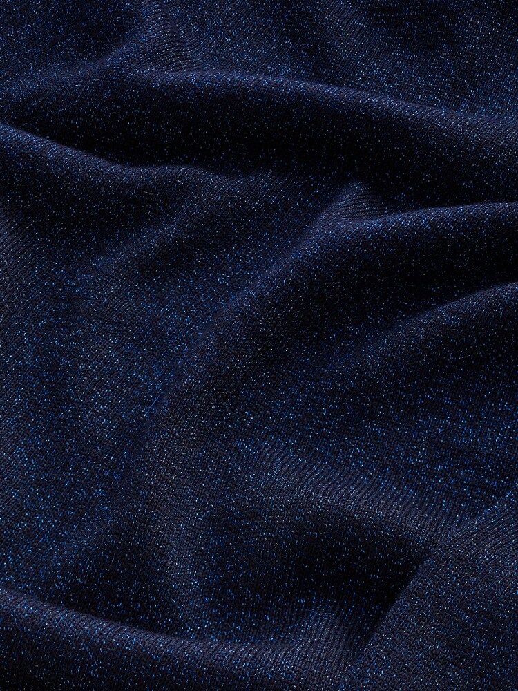 Acheter Bleu marine Pull pailleté à volants from Next Belgium