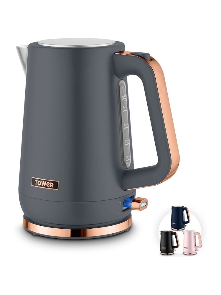 Tower Grey Cavaletto 3KW 1.7L Jug Kettle - Image 2 of 8 Tower Grey Cavaletto 3KW 1.7L Jug Kettle - Image 2 of 8
