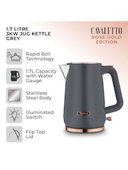 Tower Grey Cavaletto 3KW 1.7L Jug Kettle - Image 3 of 8