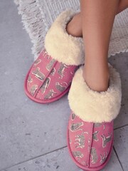 Pink Lionel Scion at Next Suede Mule Slippers - Image 2 of 9