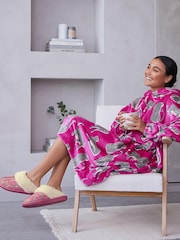 Pink Lionel Scion at Next Suede Mule Slippers - Image 4 of 9