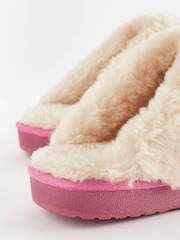 Pink Lionel Scion at Next Suede Mule Slippers - Image 8 of 9
