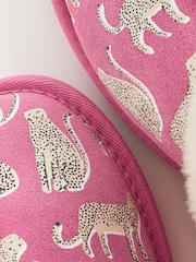 Pink Lionel Scion at Next Suede Mule Slippers - Image 9 of 9