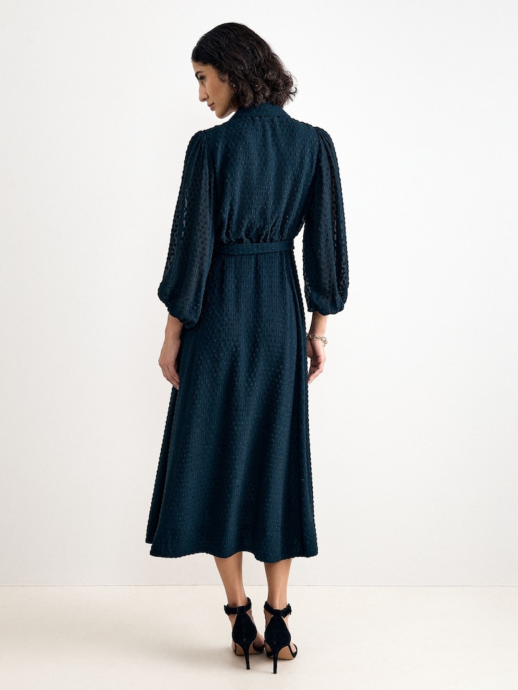 Phase Eight Blue Maeve Shirt Dress - Image 2 of 9