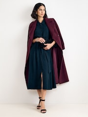 Phase Eight Blue Maeve Shirt Dress - Image 5 of 9