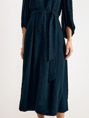 Phase Eight Blue Maeve Shirt Dress - Image 6 of 9