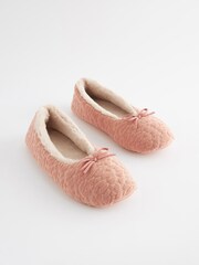 Pink Ballerina Slippers - Image 1 of 5
