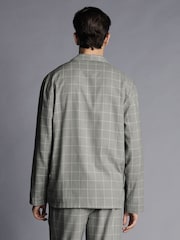 Charles Tyrwhitt Grey 100% Cotton Pyjamas Set - Image 2 of 5