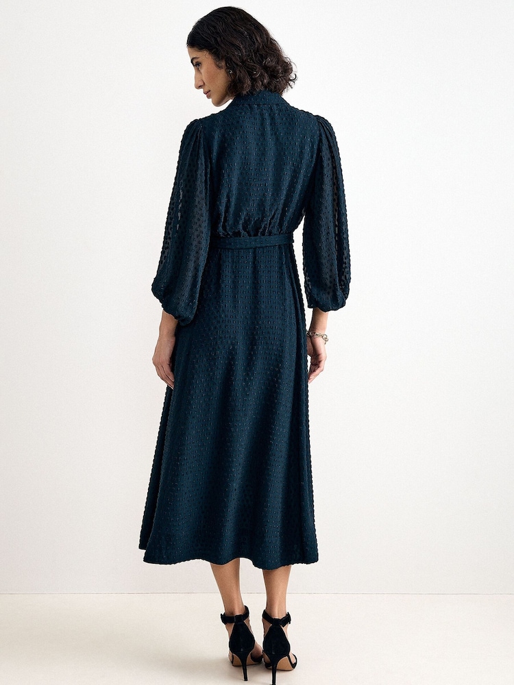 Phase Eight Blue Petite Maeve Dress - Image 2 of 5