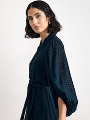 Phase Eight Blue Petite Maeve Dress - Image 5 of 5