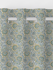 Laura Ashley Newport Blue Painswick Paisley Made to Measure 100% Cotton Curtains - Image 7 of 9