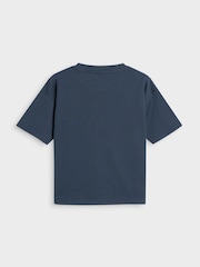 Paul Smith Junior Boys Holographic Short Sleeve Oversized Iconic Print 100% Cotton T-Shirt - Image 2 of 4