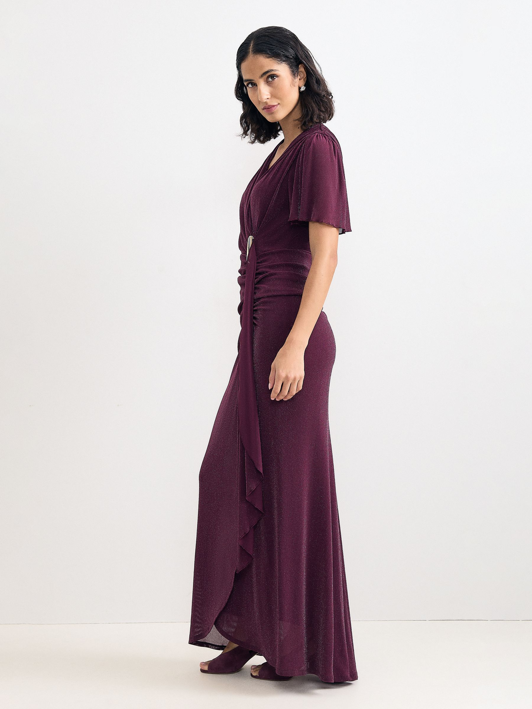 Buy Phase Eight Red Petite Alexis Maxi Dress from Next USA