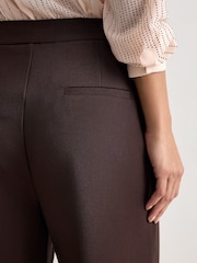 Phase Eight Brown Petite Keely Trousers - Image 3 of 8
