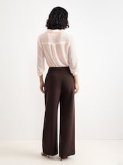 Phase Eight Brown Petite Keely Trousers - Image 5 of 8