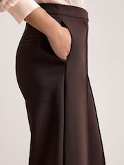 Phase Eight Brown Petite Keely Trousers - Image 7 of 8