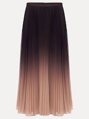 Phase Eight Brown Tallulah Ombre Skirt - Image 6 of 6