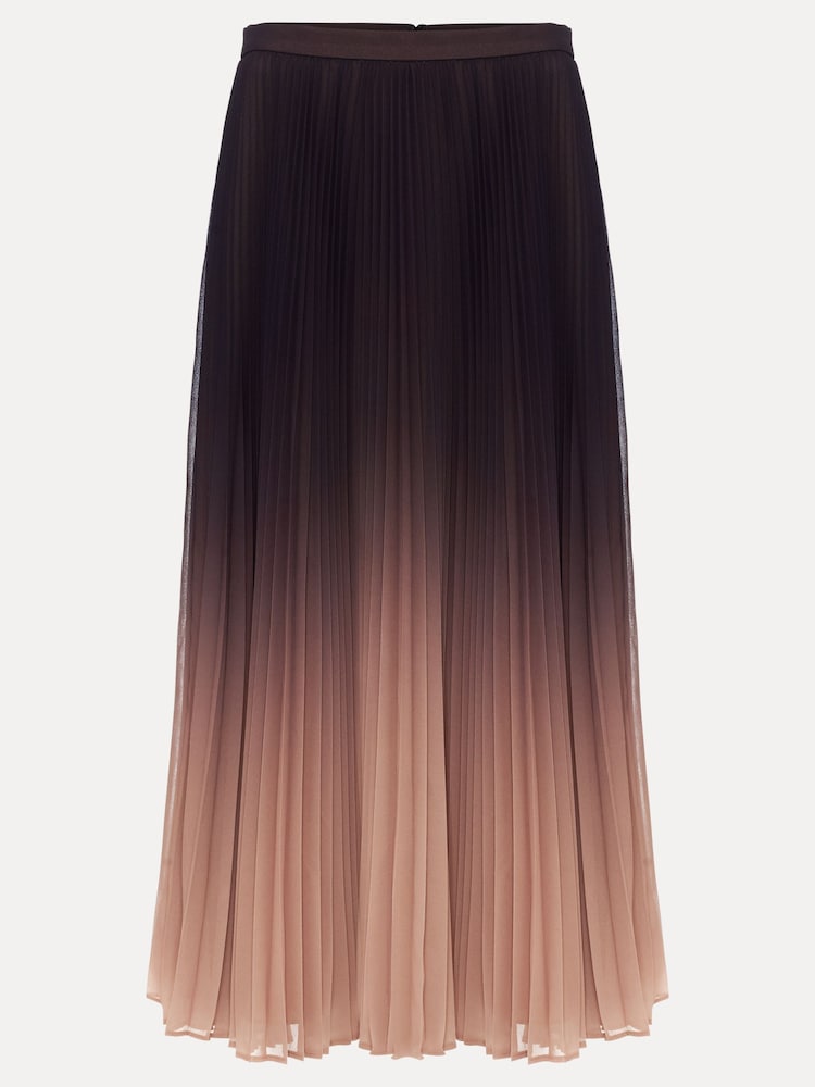 Phase Eight Brown Tallulah Ombre Skirt - Image 6 of 6 Phase Eight Brown Tallulah Ombre Skirt - Image 6 of 6