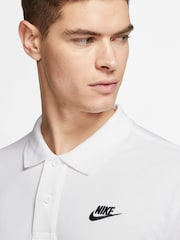 Nike White Sportswear Polo - Image 3 of 12