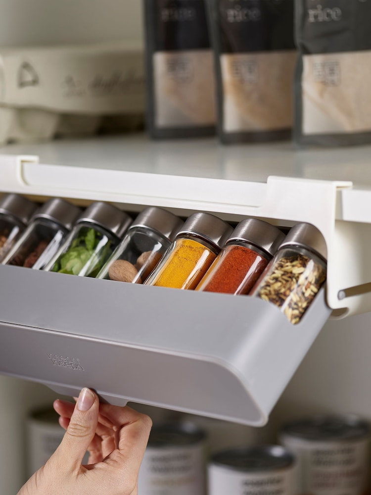 Joseph® Joseph Grey Cupboard Store Undershelf Spice Rack - Image 1 of 4
