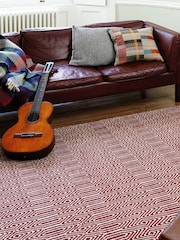 Asiatic Rugs Red Sloan Geo Rug - Image 1 of 1