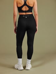 Black Fleece Lined Leggings - Image 4 of 8