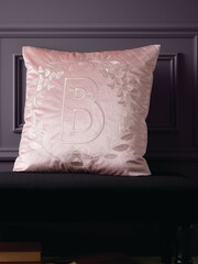 Bridgerton by Catherine Lansfield Pink Regency Crown Cushion - Image 1 of 5
