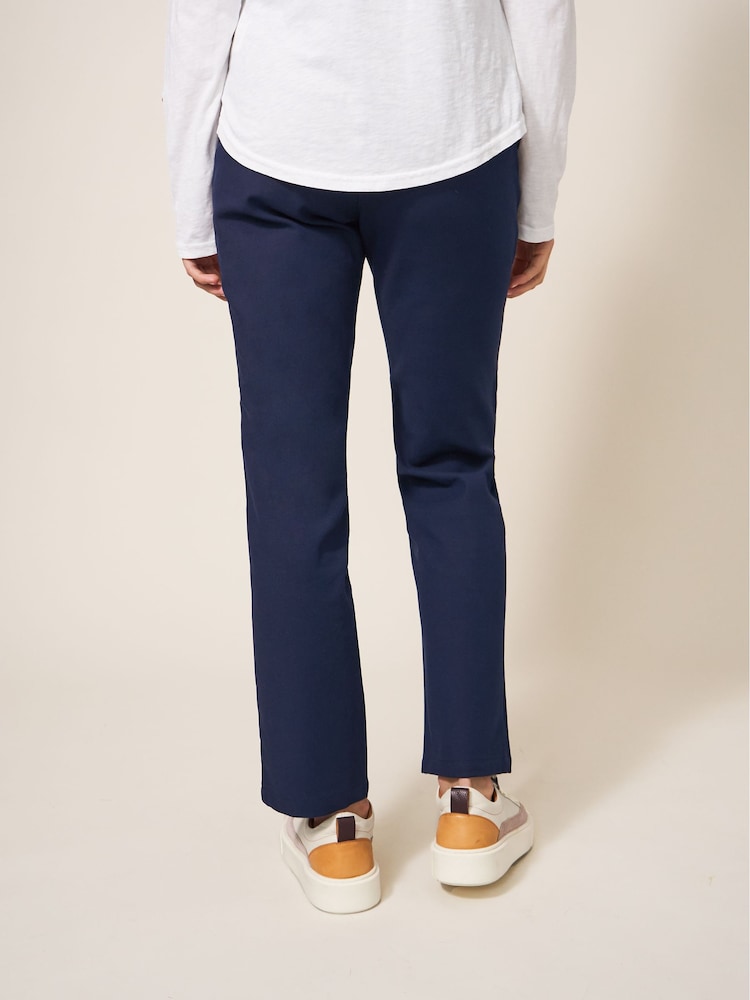 White Stuff Blue Savannah Stretch Trousers - Image 4 of 10