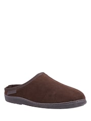 Hush Puppies Brown Ashton Slippers - Image 2 of 4