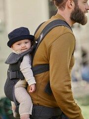 BabyBjörn Grey Cotton Mix Baby Carrier One - Image 2 of 4
