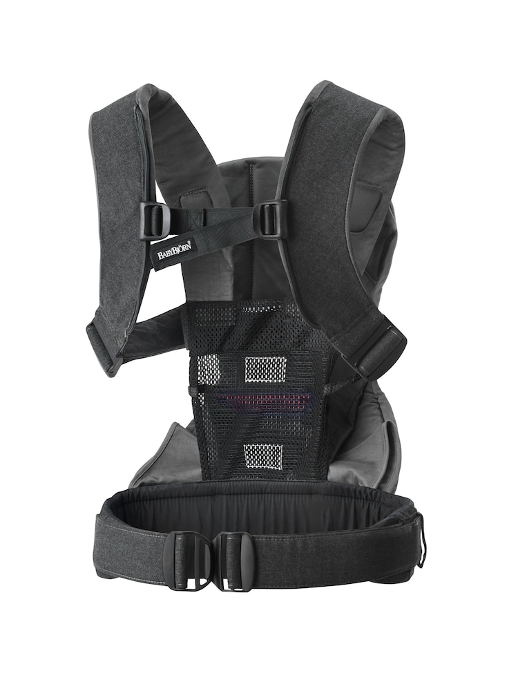 BabyBjörn Grey Cotton Mix Baby Carrier One - Image 4 of 4