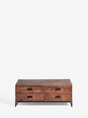 Natural Arizona Pine Storage Coffee Table - Image 6 of 8