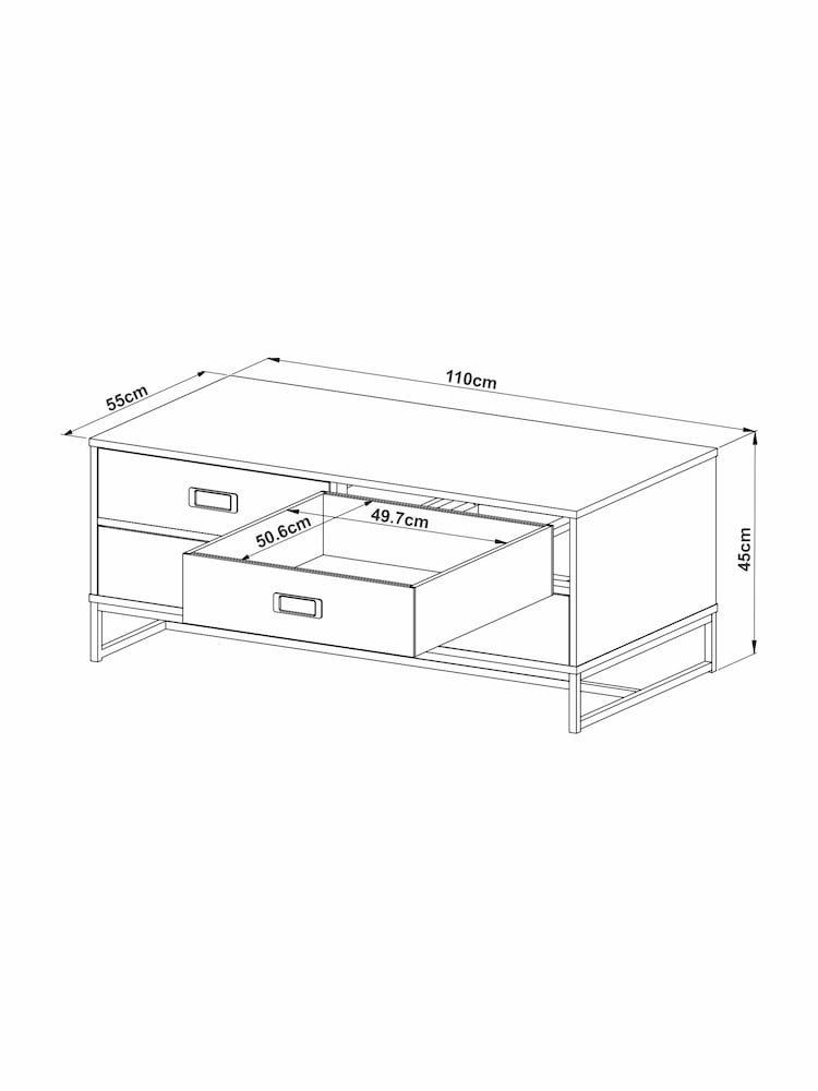 Natural Arizona Pine Storage Coffee Table - Image 8 of 8