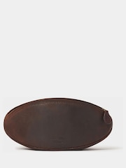 Osprey London Brown The Jenson Rugger Leather Washbag - Image 5 of 5