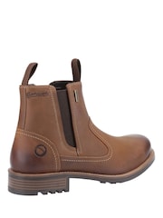 Cotswolds Brown Worcester Chelsea Boots - Image 3 of 4