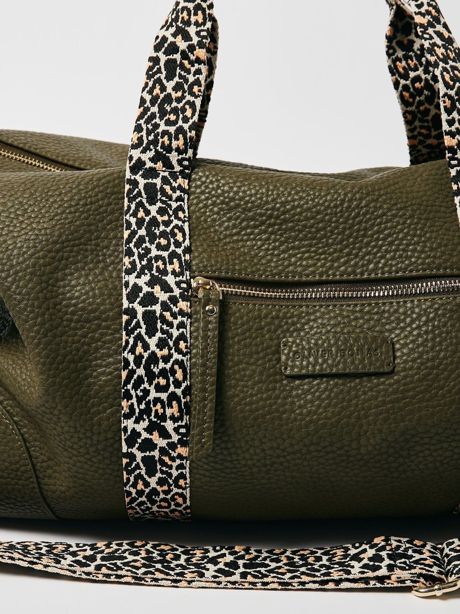 エコバッグ GREEN STUFF Casually boxy shopper bag 53 leopard print all b 407bbd07-b495-45c8-bd26-